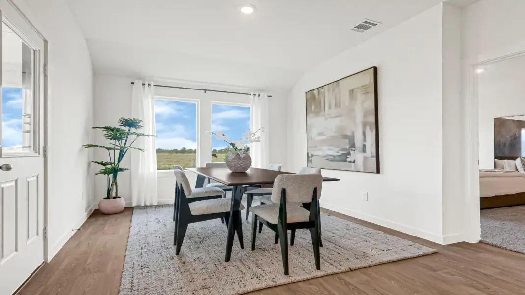 Furnished interior view inside a new home in Blue Heron Estates, Beasley (Image 9).