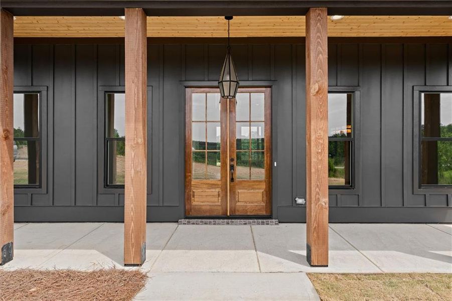 Exterior details and patio area of a home in , Buchanan (Image 19). Exterior details and patio area of a home in , Buchanan (Image 19).