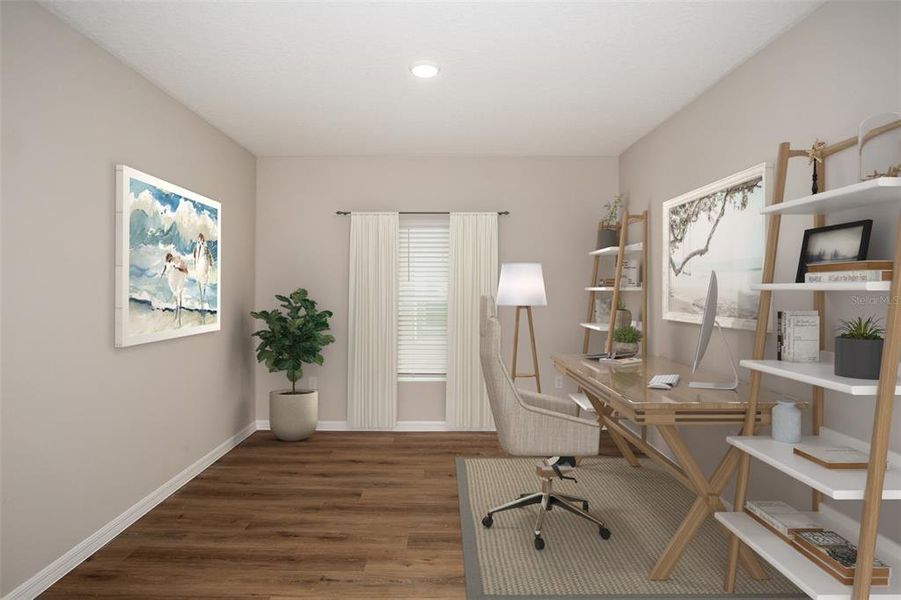 Furnished interior view inside a new home in Two Rivers, Zephyrhills (Image 7).