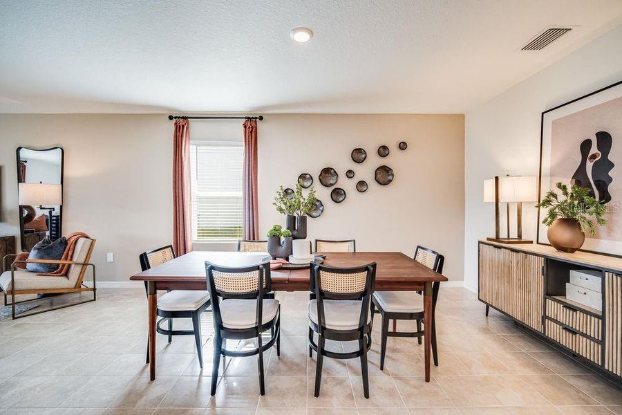 Furnished interior view inside a new home in Palm Wind, Hudson (Image 9).