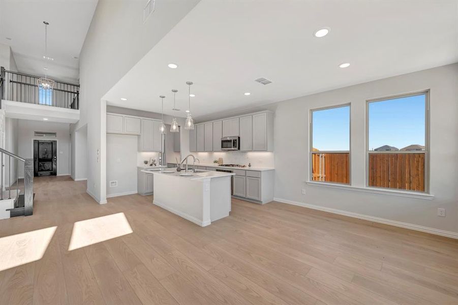 Furnished interior view inside a new home in Sagebrook, Argyle (Image 10).