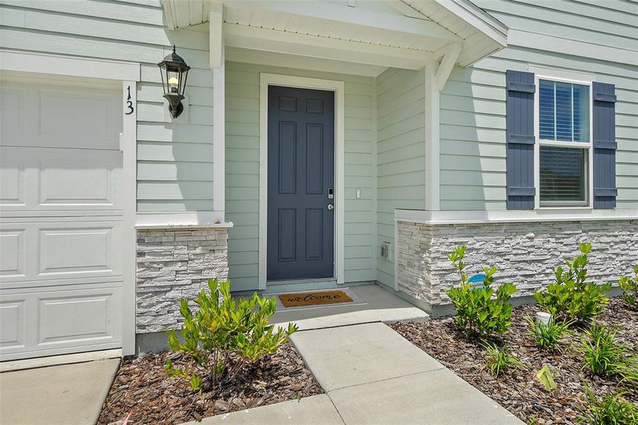 Exterior details and patio area of a home in , Palm Coast (Image 3). Exterior details and patio area of a home in , Palm Coast (Image 3).
