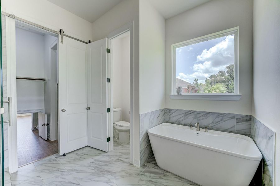 Primary bathroom Primary bathroom