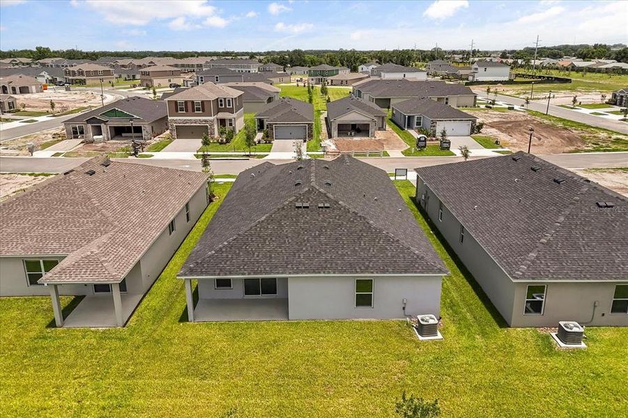 Exterior details and patio area of a home in Reserve at Forest Lake II, Lake Wales (Image 4). Exterior details and patio area of a home in Reserve at Forest Lake II, Lake Wales (Image 4).