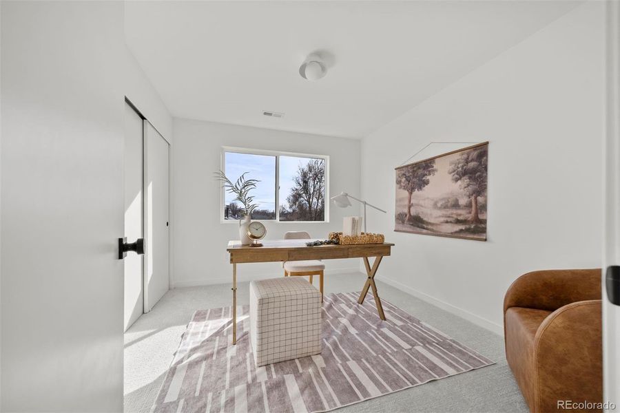 Furnished interior view inside a new home in , Denver (Image 45).
