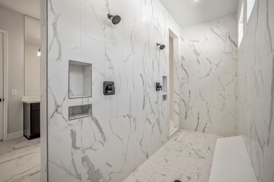 Furnished interior view inside a new home in Jordan Ranch 70' Lots, Fulshear (Image 11).