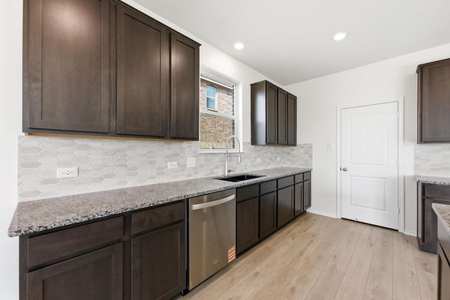 Furnished interior view inside a new home in Salerno - Heritage Collection, Round Rock (Image 14). Furnished interior view inside a new home in Salerno - Heritage Collection, Round Rock (Image 14).