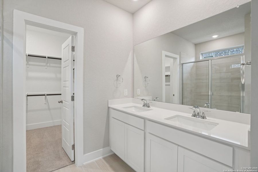 Furnished interior view inside a new home in Kallison Ranch, San Antonio (Image 9).