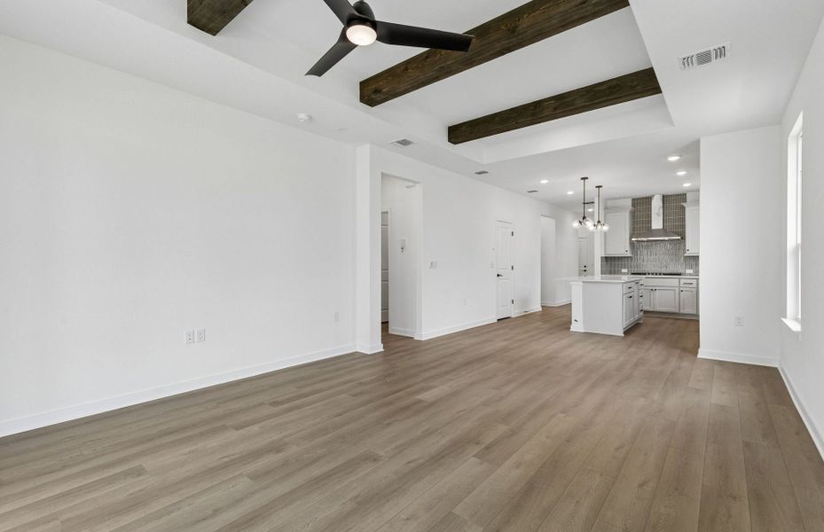Spacious, unfurnished interior of a new home in Sun City Texas, Georgetown (Image 14). Spacious, unfurnished interior of a new home in Sun City Texas, Georgetown (Image 14).