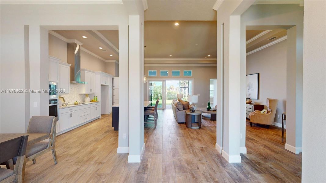 Furnished interior view inside a new home in , Ormond Beach (Image 27).