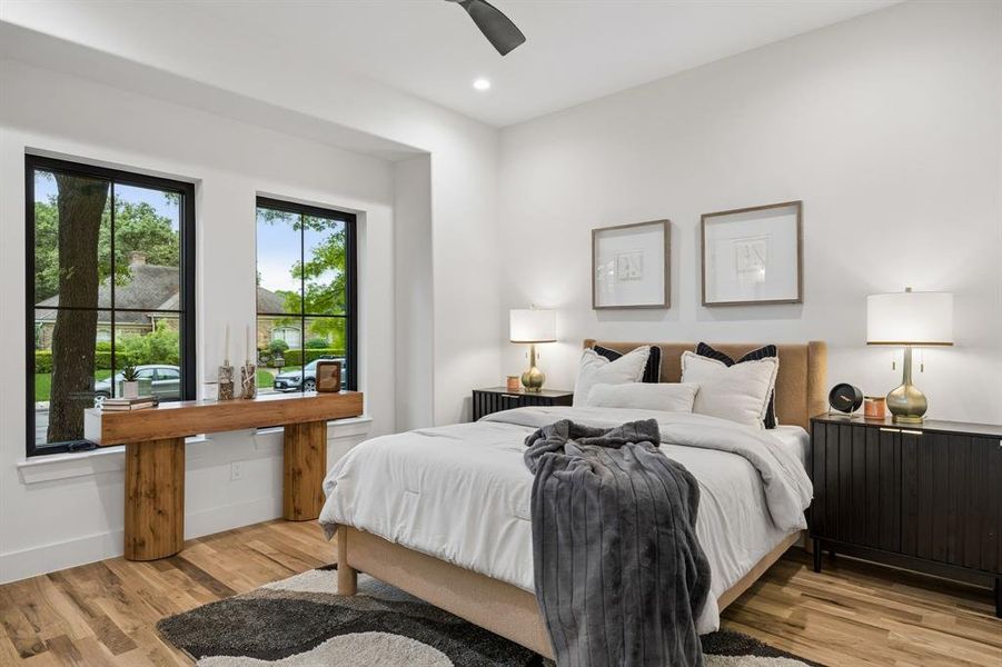 Furnished interior view inside a new home in , Dallas (Image 33).