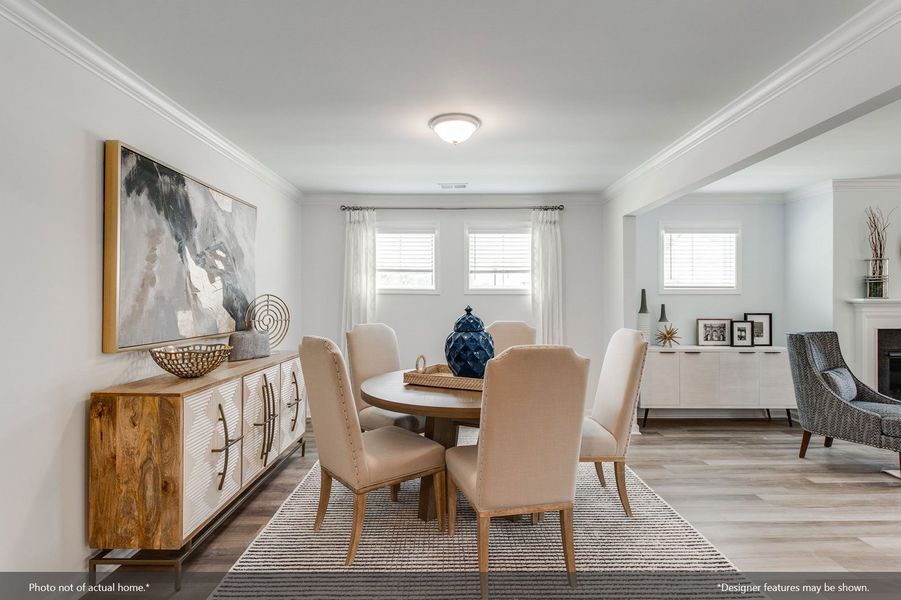 Furnished interior view inside a new home in Ellington, Elgin (Image 9).