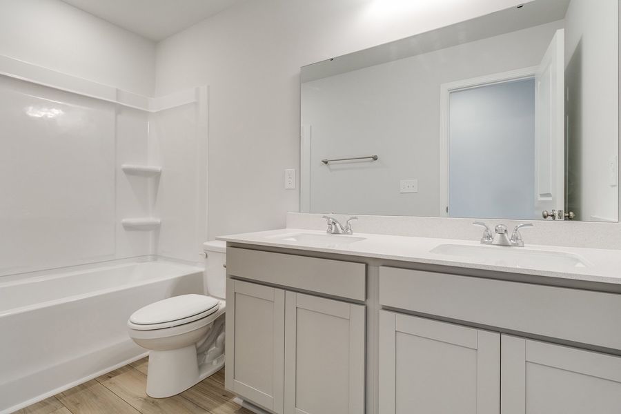 Furnished interior view inside a new home in Winston Point, Gilbert (Image 13).