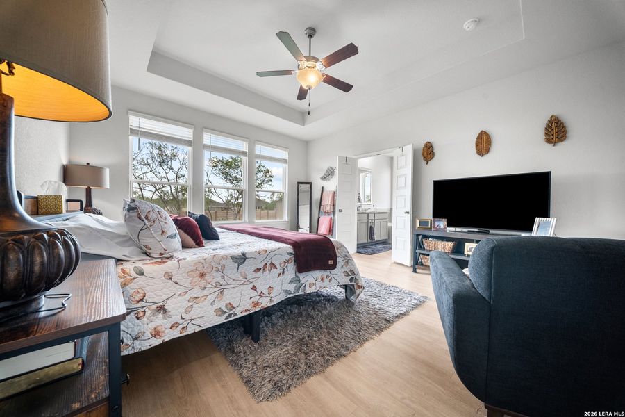 Furnished interior view inside a new home in Jordan's Ranch, San Antonio (Image 18).