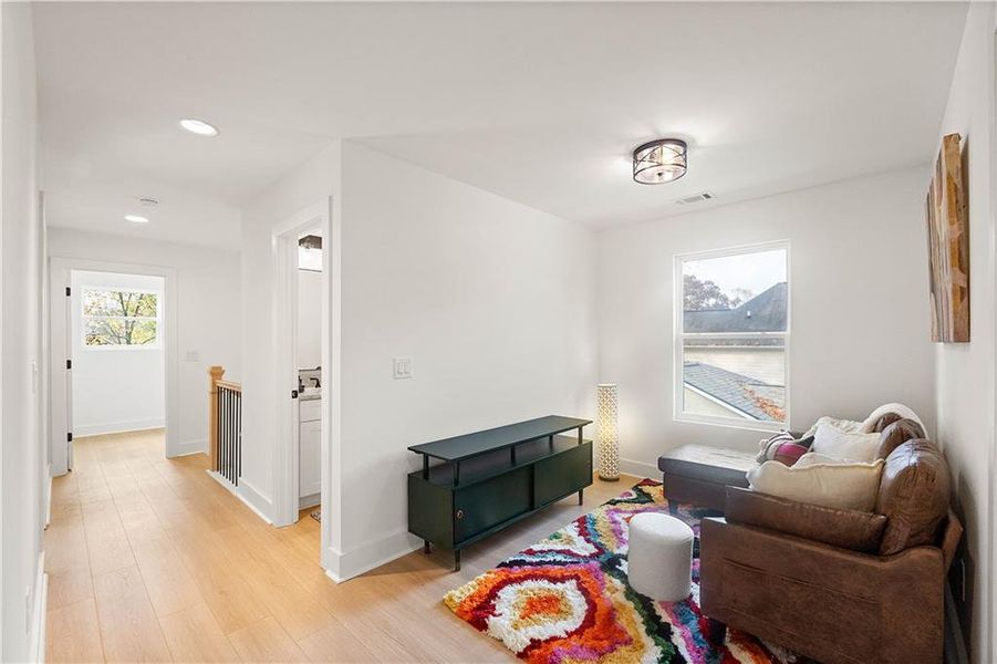 Furnished interior view inside a new home in , Atlanta (Image 11).