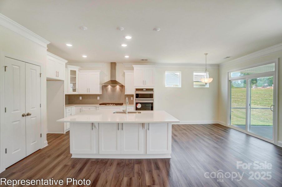 Furnished interior view inside a new home in The Meadows at Laurelbrook, Sherrills Ford (Image 7).