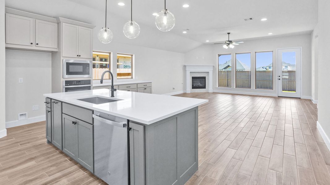 Furnished interior view inside a new home in The Grand Prairie, Hockley (Image 3).