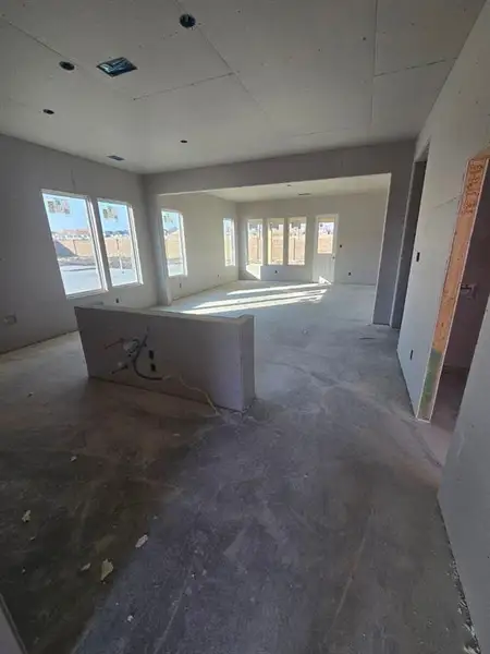 In-progress construction of a new home in Morningstar, Aledo, TX (Image 6).