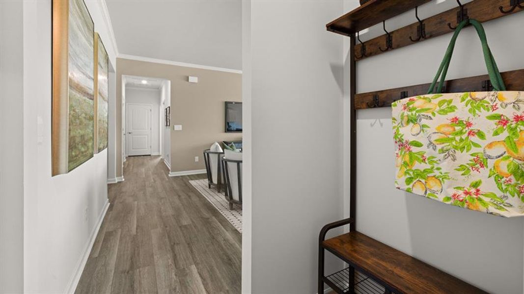 Furnished interior view inside a new home in Lost Creek, Dallas (Image 12).