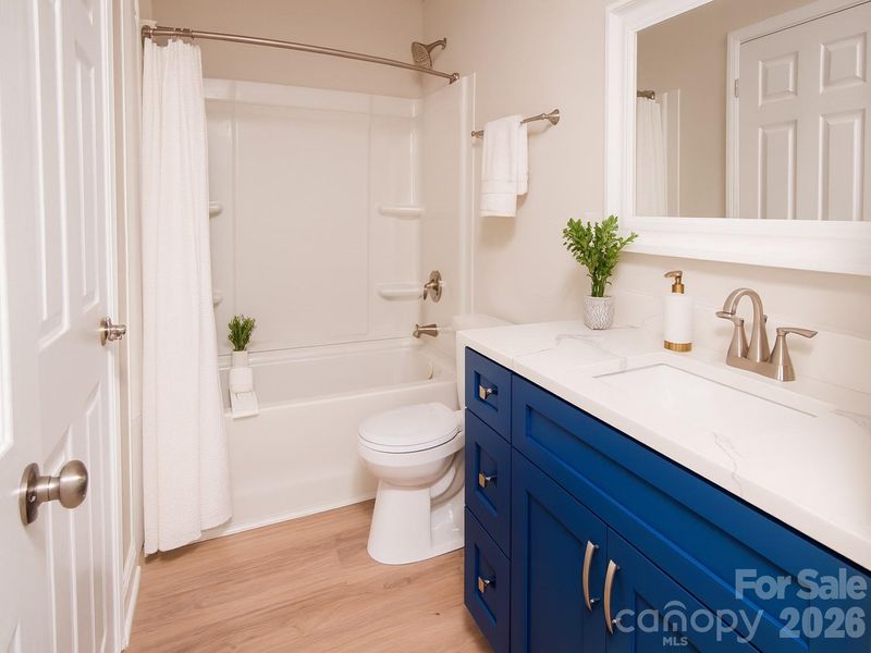 Furnished interior view inside a new home in , Gastonia (Image 8).