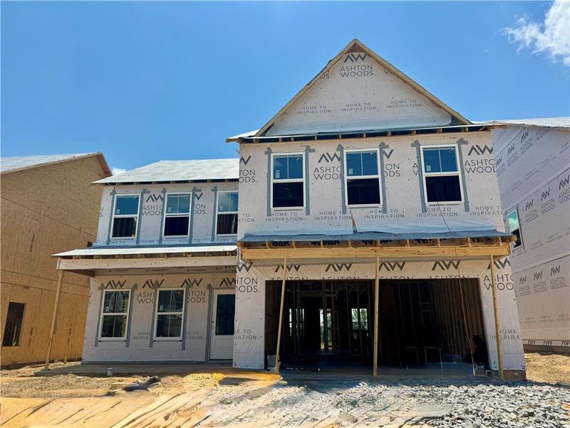 In-progress construction of a new home in Eastlyn Crossing, Flowery Branch, GA (Image 11). In-progress construction of a new home in Eastlyn Crossing, Flowery Branch, GA (Image 11).