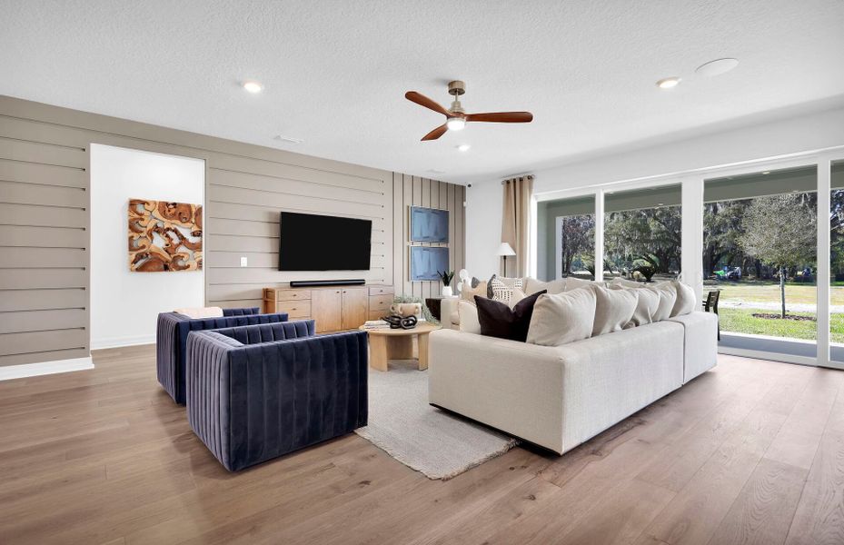 Furnished interior view inside a new home in Wingate Landing, Jacksonville (Image 19).