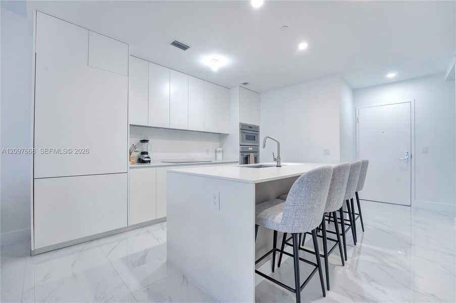 Furnished interior view inside a new home in , Miami (Image 19).