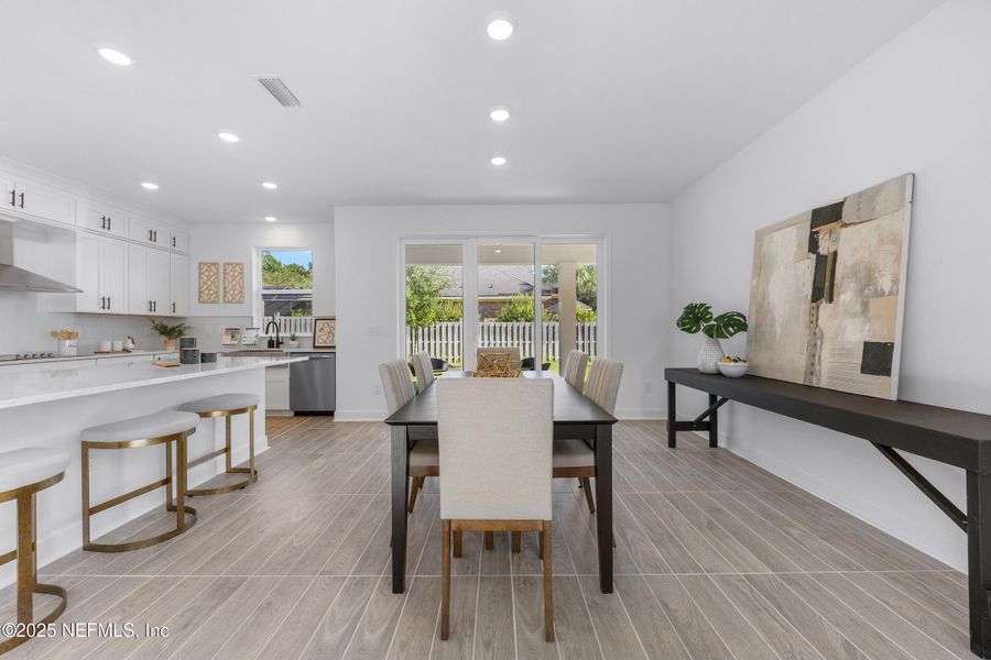 Furnished interior view inside a new home in , Jacksonville (Image 35). Furnished interior view inside a new home in , Jacksonville (Image 35).