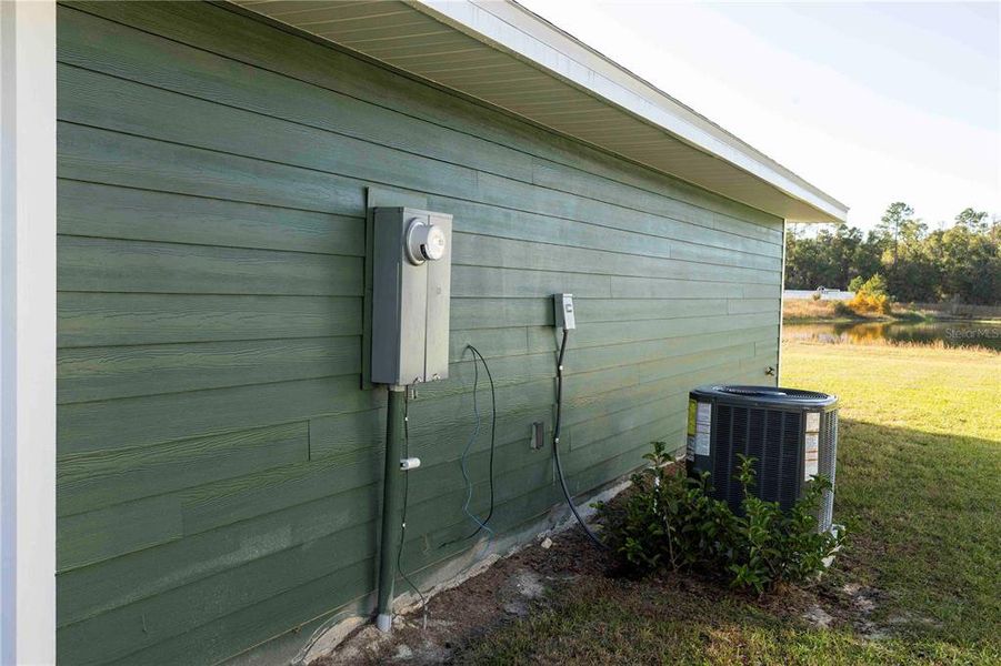 Exterior details and patio area of a home in The Preserve at Laurel Lake, Lake City (Image 31).