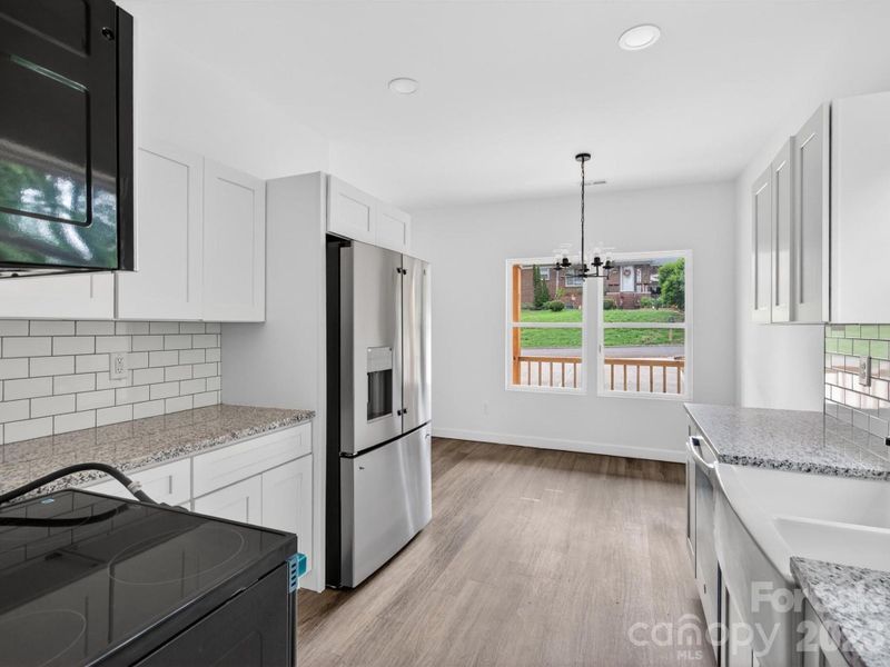 Furnished interior view inside a new home in , Hickory (Image 6).