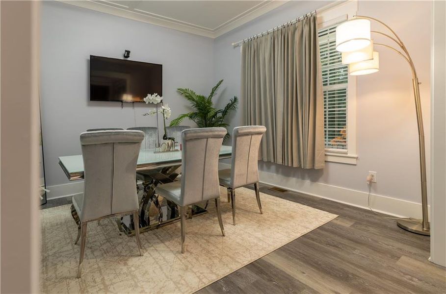 Furnished interior view inside a new home in , Snellville (Image 13). Furnished interior view inside a new home in , Snellville (Image 13).