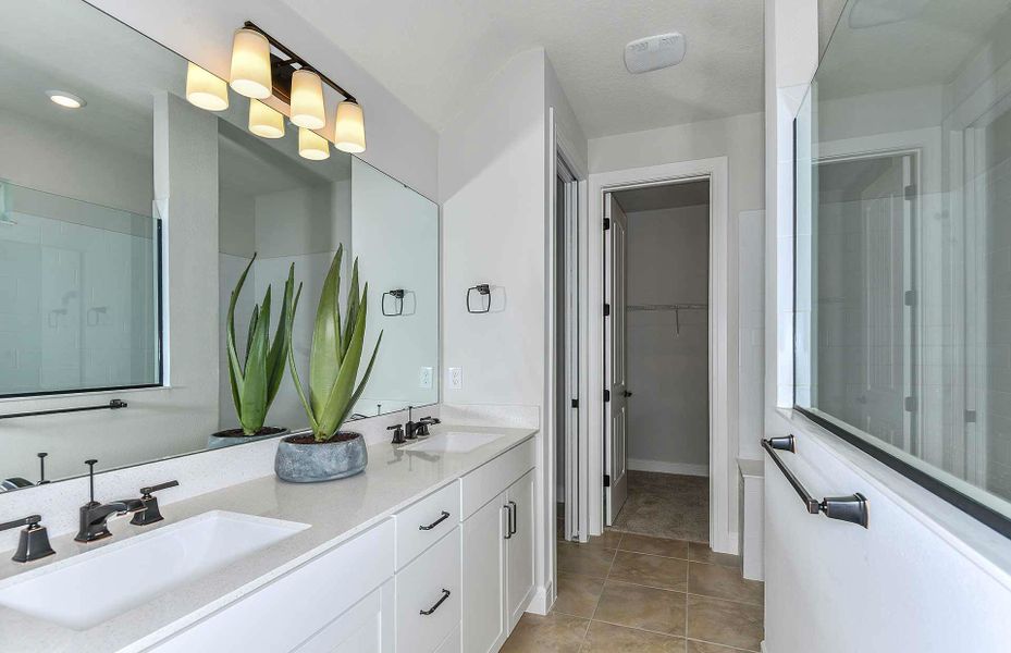 Furnished interior view inside a new home in Vida's Way, Wesley Chapel (Image 9).