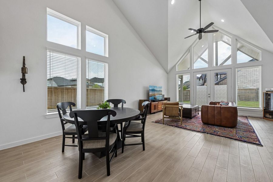 Furnished interior view inside a new home in Jubilee 45', 70', Hockley (Image 20).
