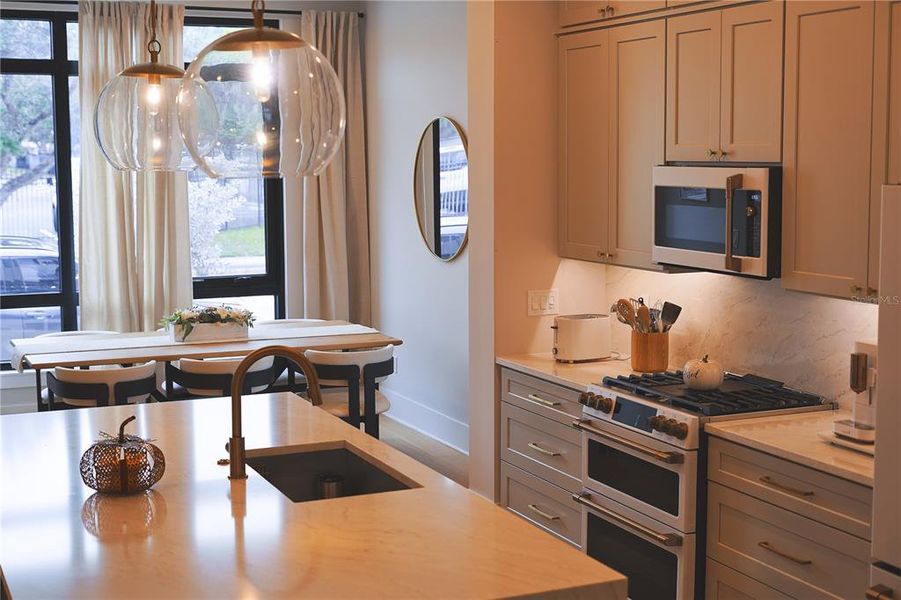 Furnished interior view inside a new home in , St. Petersburg (Image 14).