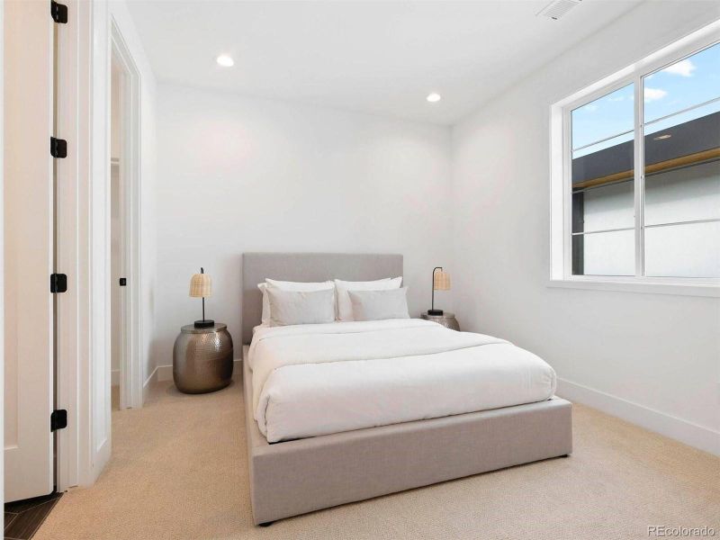 Furnished interior view inside a new home in , Denver (Image 11).