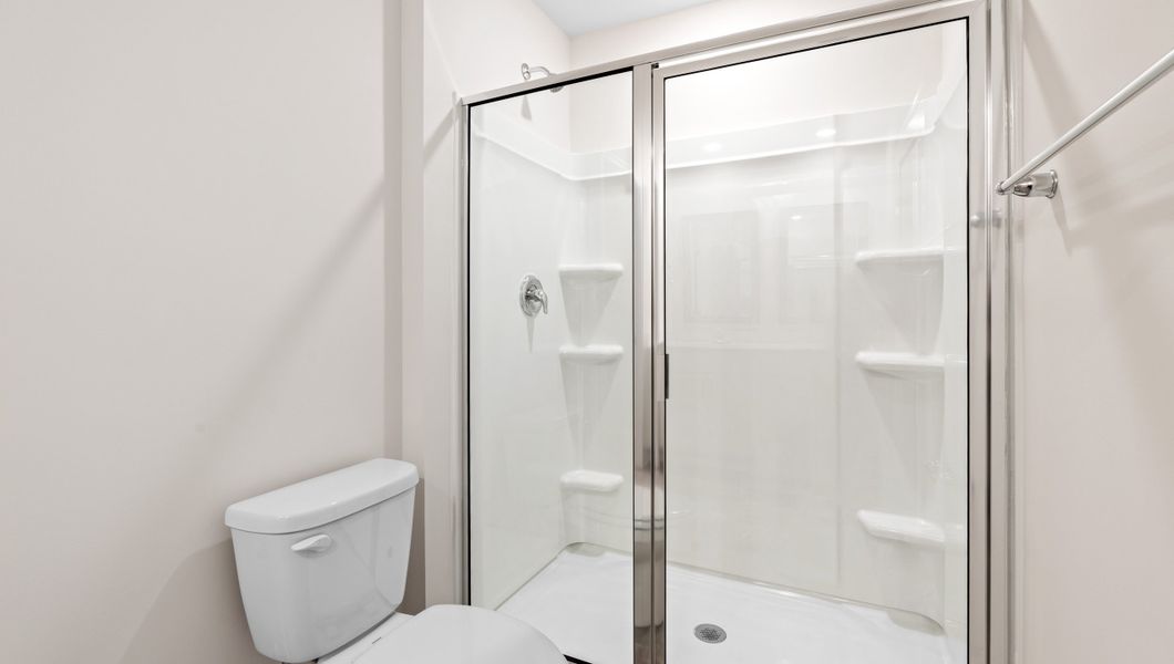 Representative furnished interior of a home built from the Macon by D.R. Horton in Lightwood Cottages, Moore (Image 10).