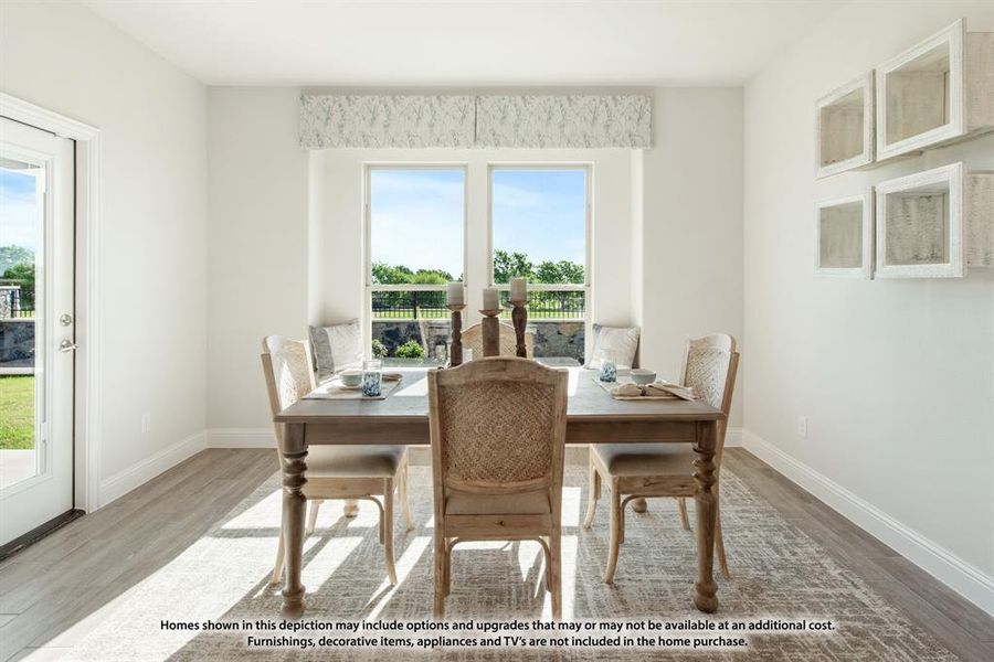 Furnished interior view inside a new home in Ridge Ranch, Mesquite (Image 32).