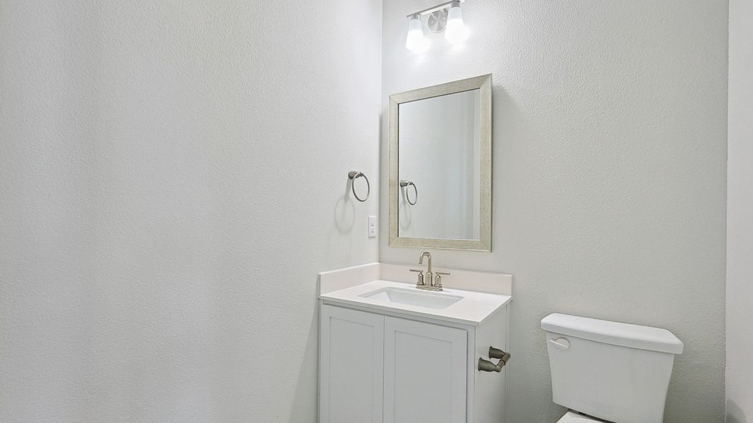 Representative furnished interior of a home built from the Reese by DRB Homes in Collin Creek, Plano (Image 20).