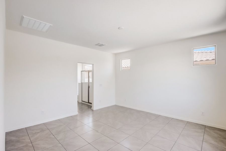Representative unfurnished interior of a home built from the Castillo Series - Bluebell by Brightland Homes in Castillo at Anderson Parc, Buckeye (Image 22).