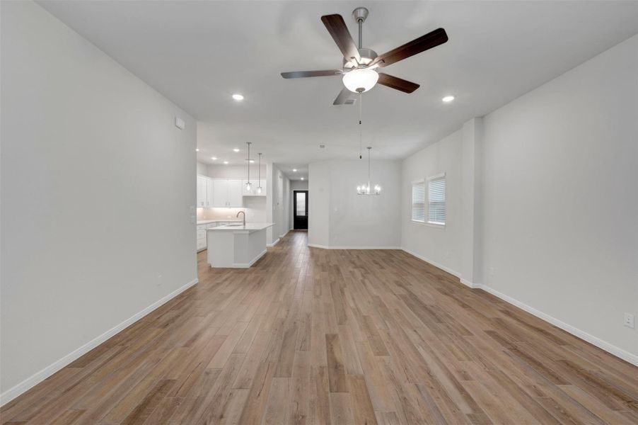 Spacious, unfurnished interior of a new home in Austin Point - Terrace Collection, Richmond (Image 31).