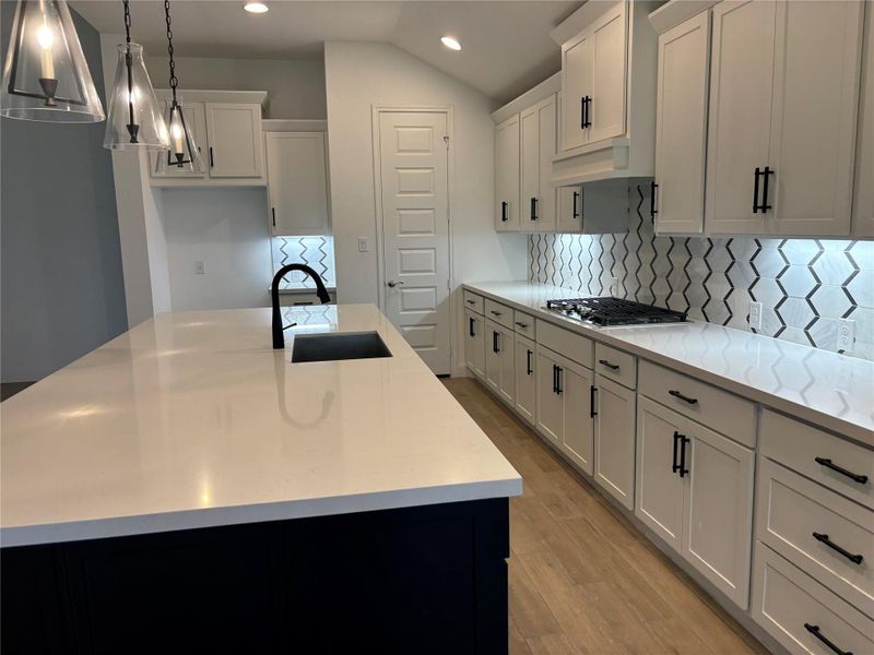 Furnished interior view inside a new home in Lariat 60', Liberty Hill (Image 6).