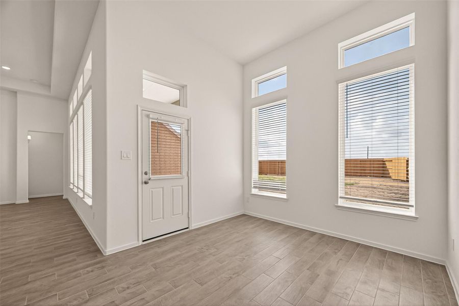 Spacious, unfurnished interior of a new home in Rates starting as low as, Iowa Colony (Image 23).