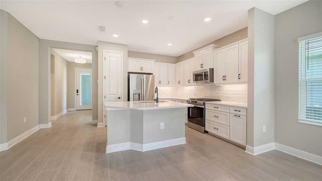 Furnished interior view inside a new home in Windward, Lakewood Ranch (Image 8).