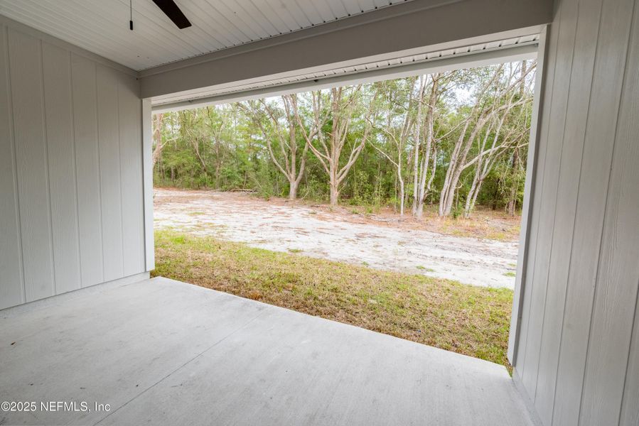 Exterior details and patio area of a home in , Florahome (Image 24).
