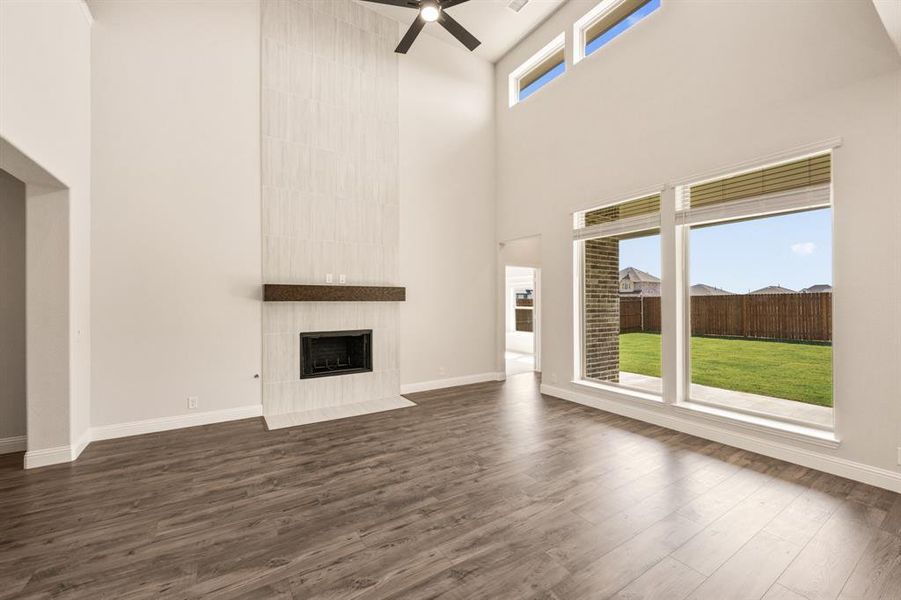 Spacious, unfurnished interior of a new home in Hulen Trails Classic 50, Fort Worth (Image 36). Spacious, unfurnished interior of a new home in Hulen Trails Classic 50, Fort Worth (Image 36).