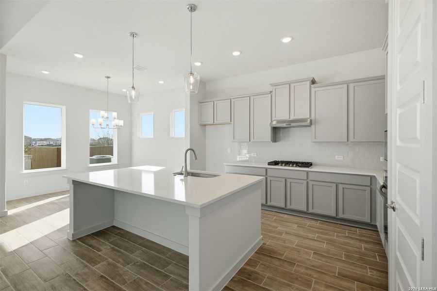 Furnished interior view inside a new home in Rhine Valley, Schertz (Image 6).