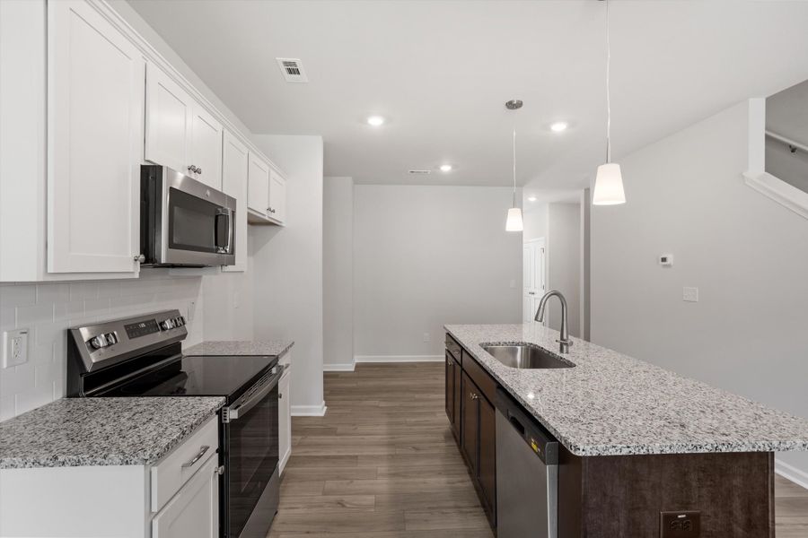 Furnished interior view inside a new home in Renaissance at White Oak, Garner (Image 7).