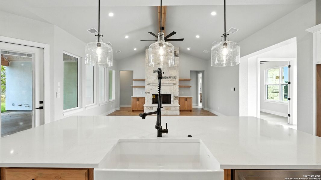 Furnished interior view inside a new home in , Spring Branch (Image 27).