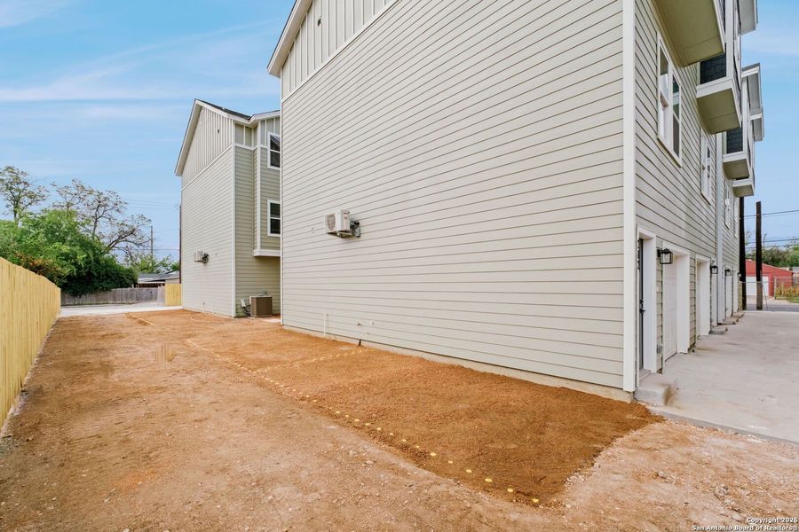 Exterior details and patio area of a home in , San Antonio (Image 24).