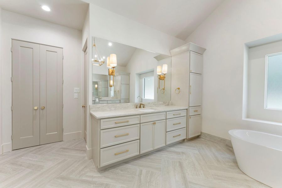 Furnished interior view inside a new home in , New Waverly (Image 34). Furnished interior view inside a new home in , New Waverly (Image 34).